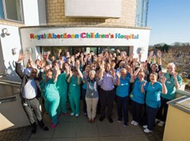 Royal Abderdeen Children's Hospital Staff Photo