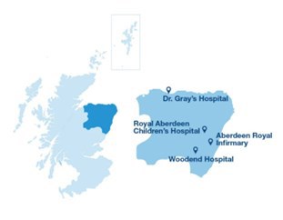 Hospitals in NHS Grampian