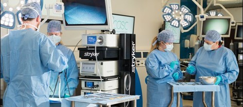 People in protective wear