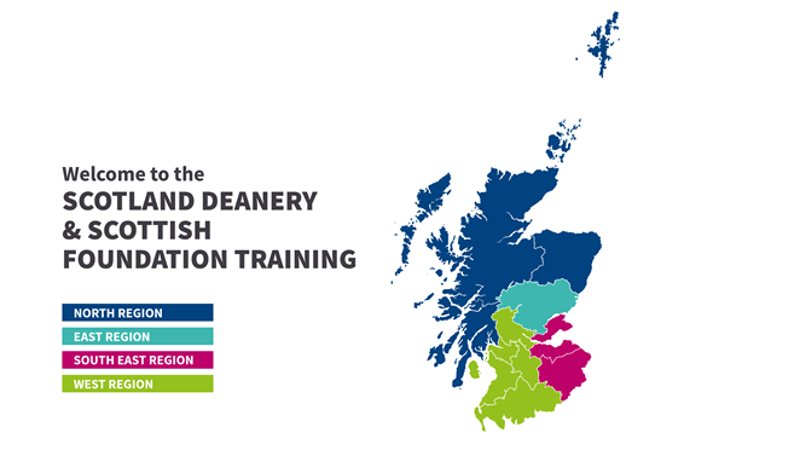 Map of Scotland's regions